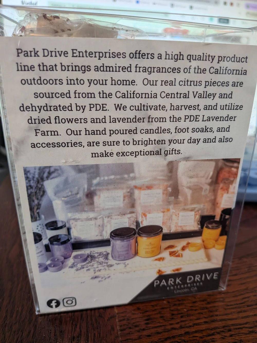 Park Drive Lavender Candle & Bath Salts Set - Purple